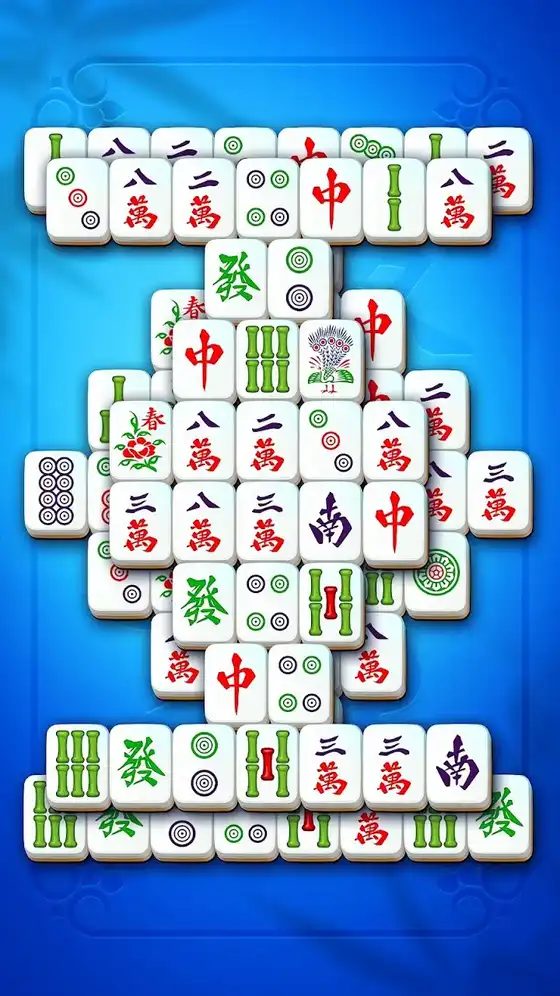 Πίστα του Mahjong Club με πλακίδια σε σχήμα πεταλούδας